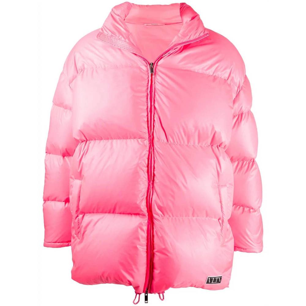 NEW VALENTINO duvet down jacket in pink - Picture 5 of 5